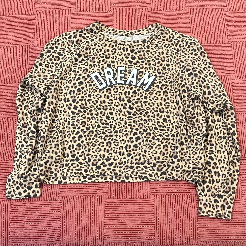 Women’s Large Leopard Print Top